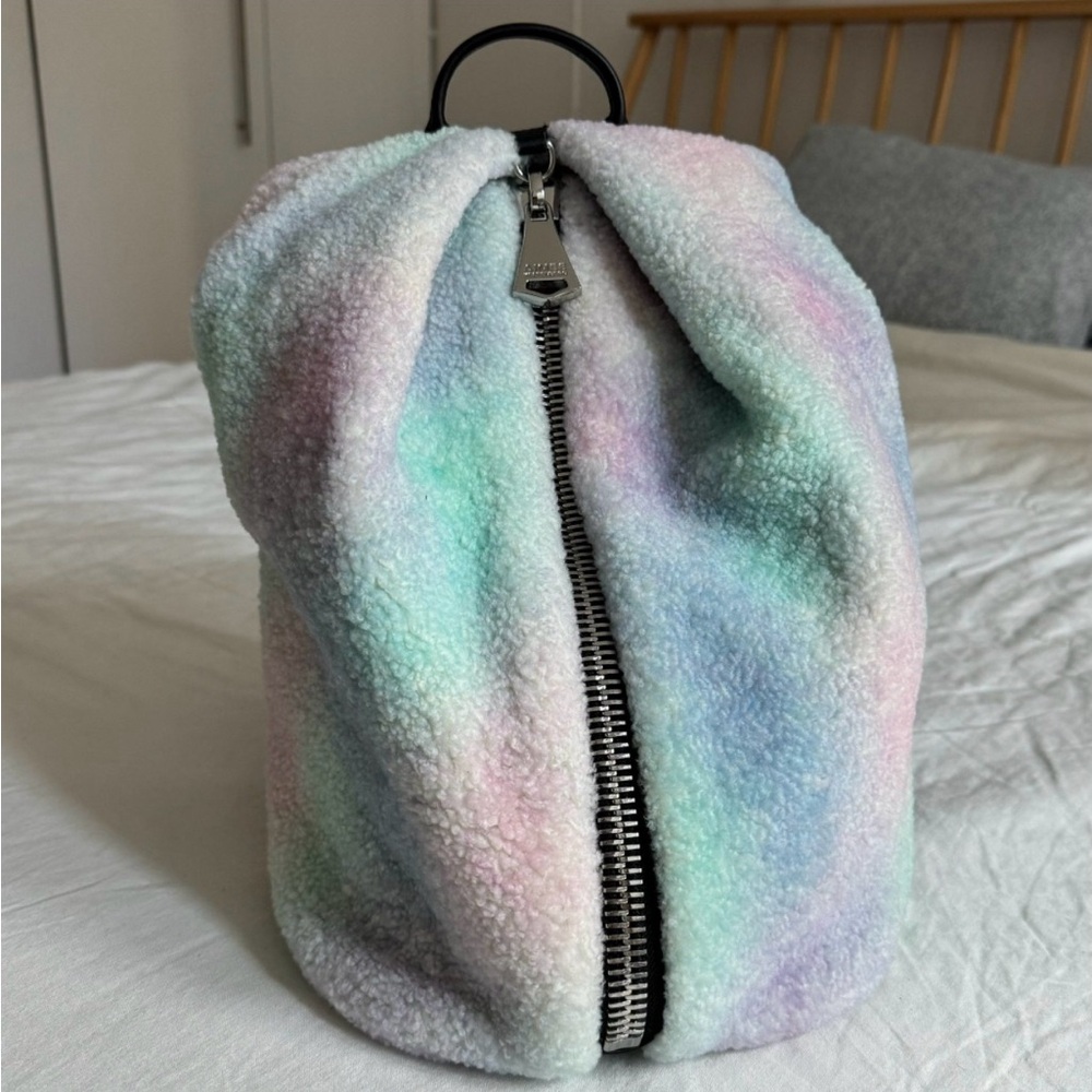 TAMITHA NOVELTY MINI BACKPACK In Ombre Shearling